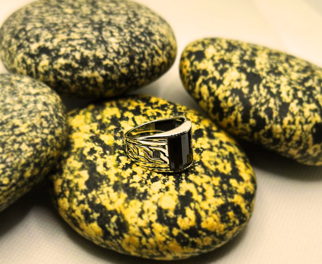 Vintage-Style Silver Ring (Pure Chandi 925)