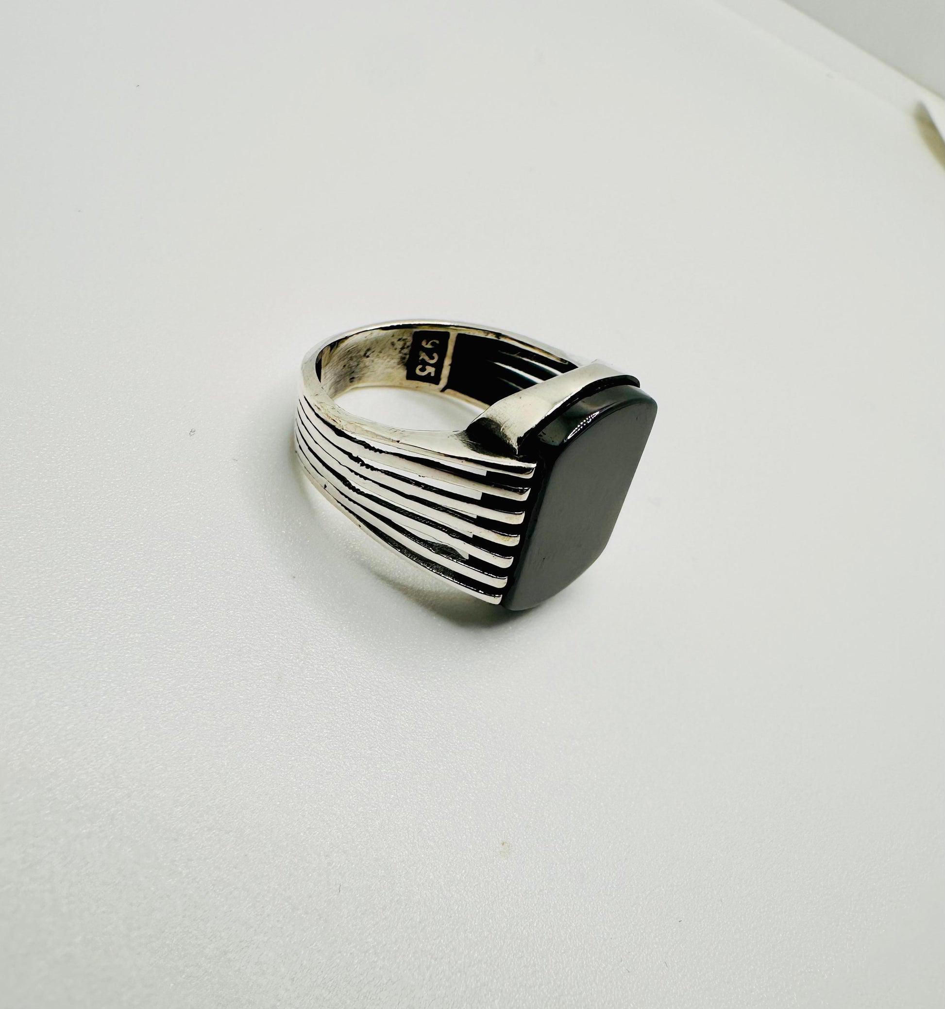 Ottoman Star & Crescent Ring (Pure Chandi 925)