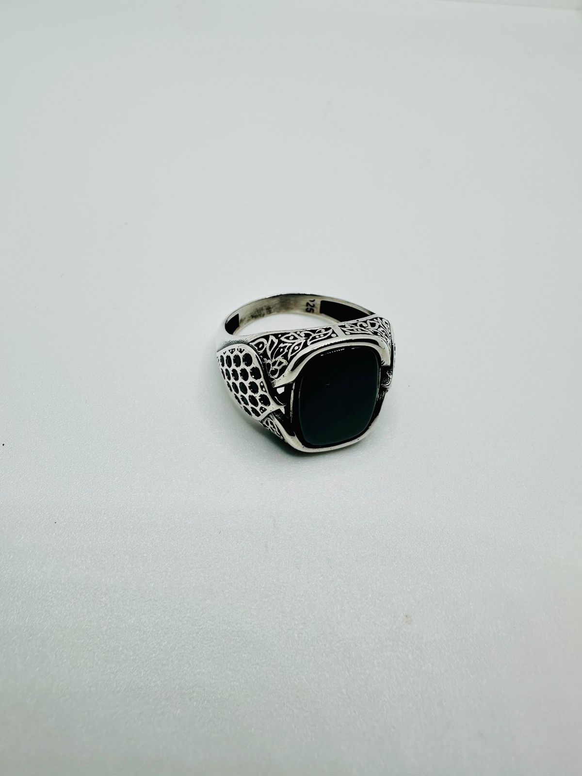 Ottoman Ruby Ring (Pure Chandi 925)