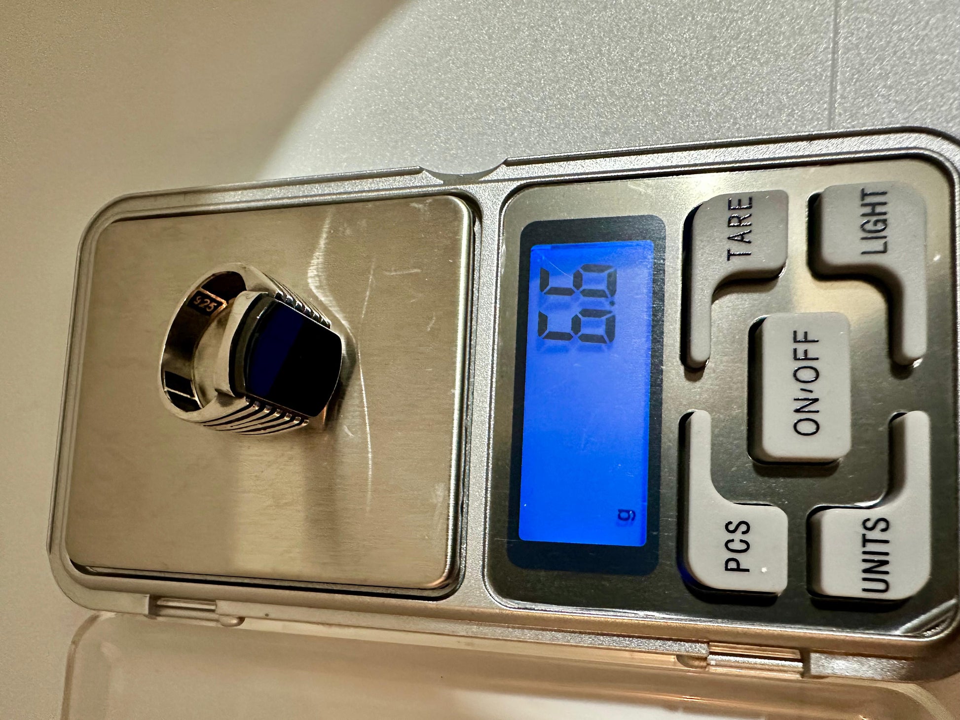 Ottoman Star & Crescent Ring (Pure Chandi 925)