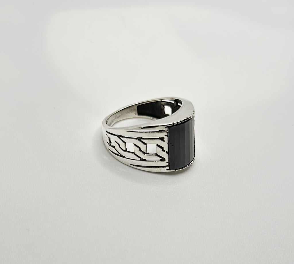 Vintage-Style Silver Ring (Pure Chandi 925)
