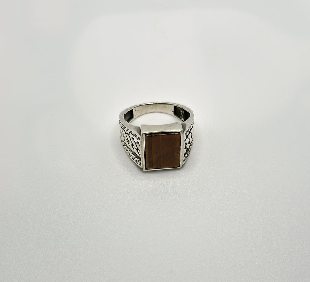 Heritage Ottoman Stone Ring (Pure Chandi 925)