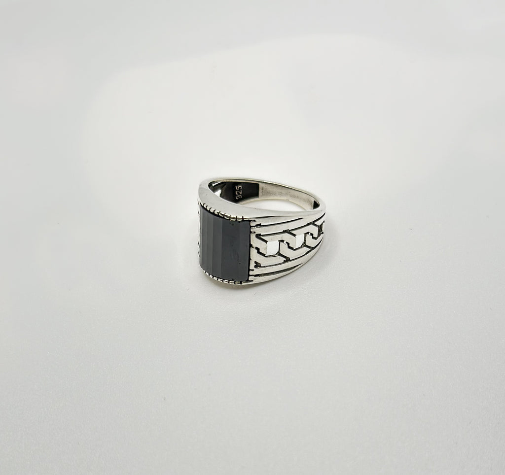 Vintage-Style Silver Ring (Pure Chandi 925)
