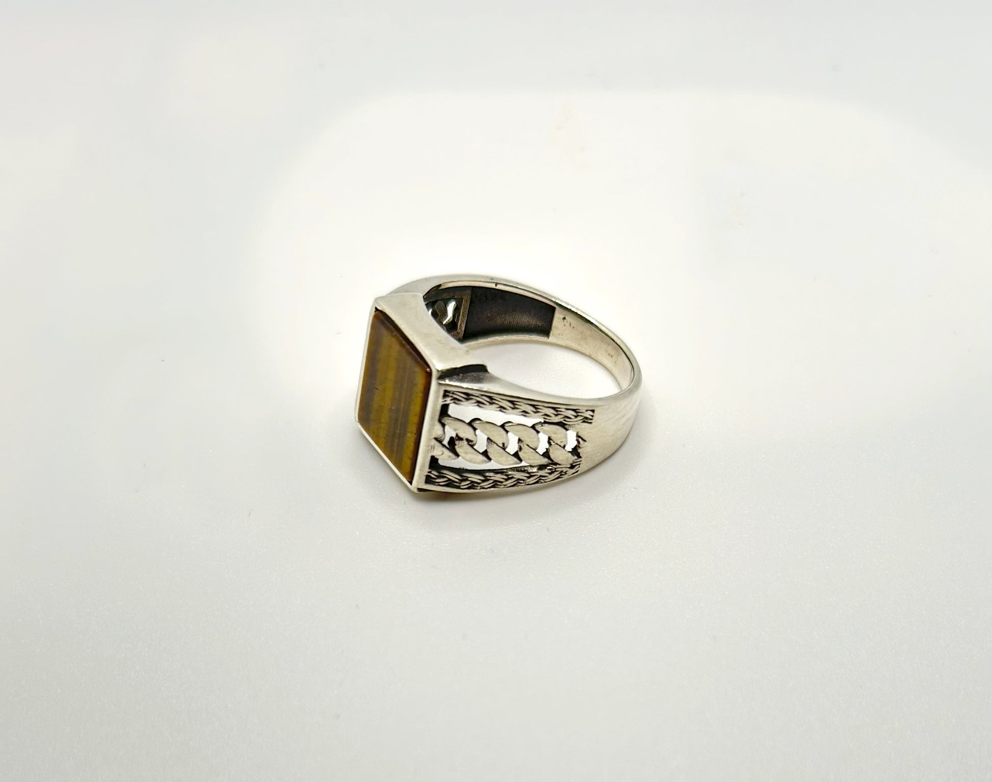 Heritage Ottoman Stone Ring (Pure Chandi 925)