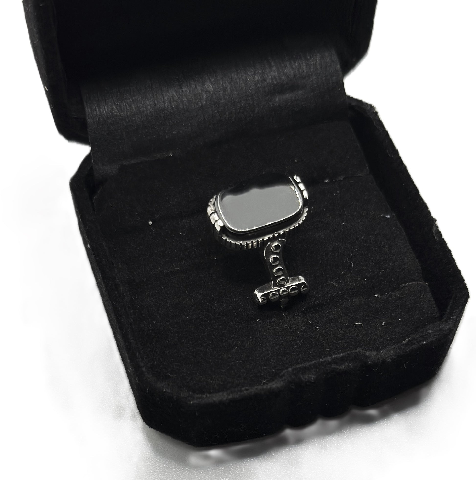 Turkish Warrior's Stone Ring (Pure Chandi 925)