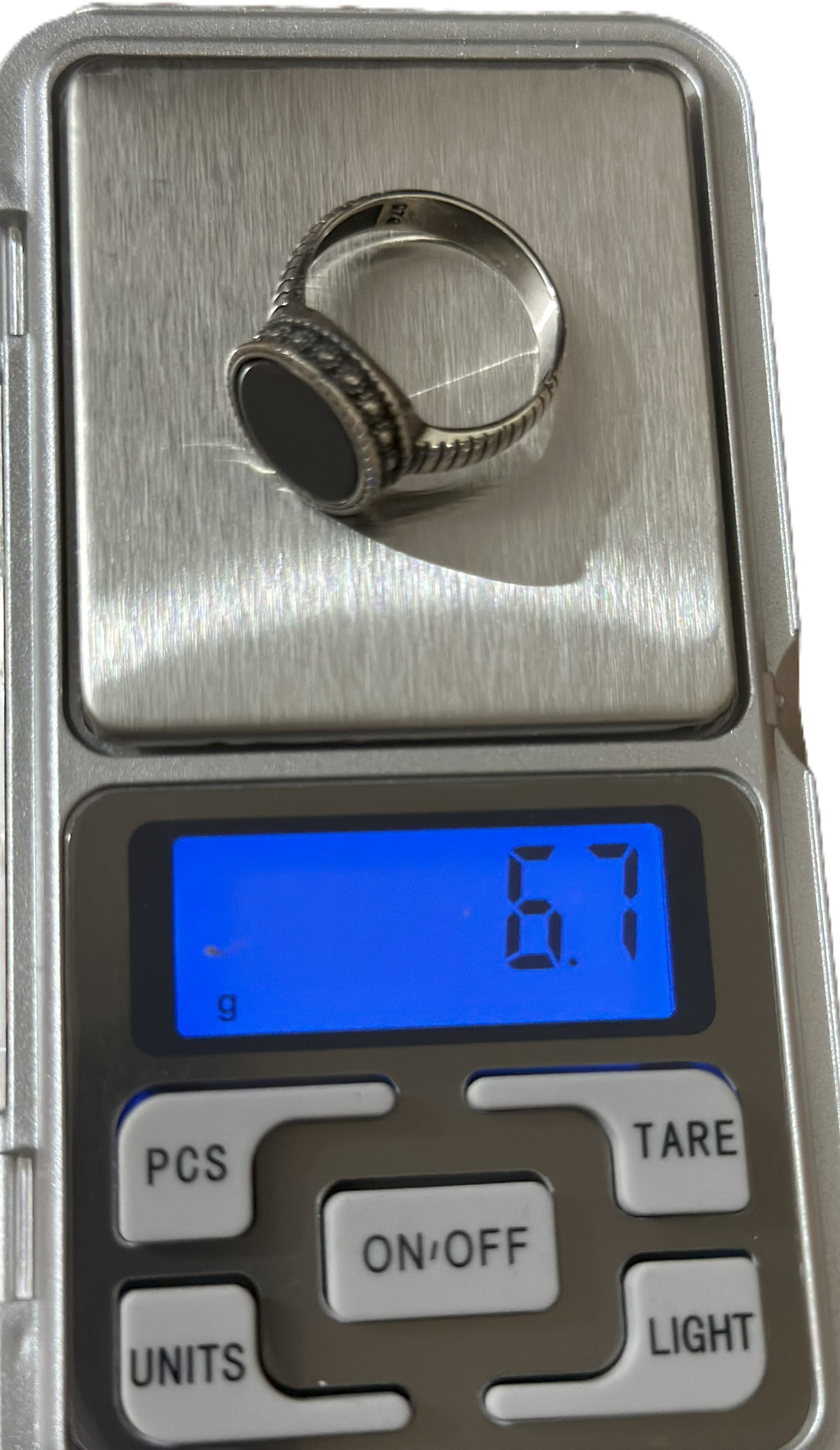 Turkish Akik Silver Ring (Pure Chandi 925)