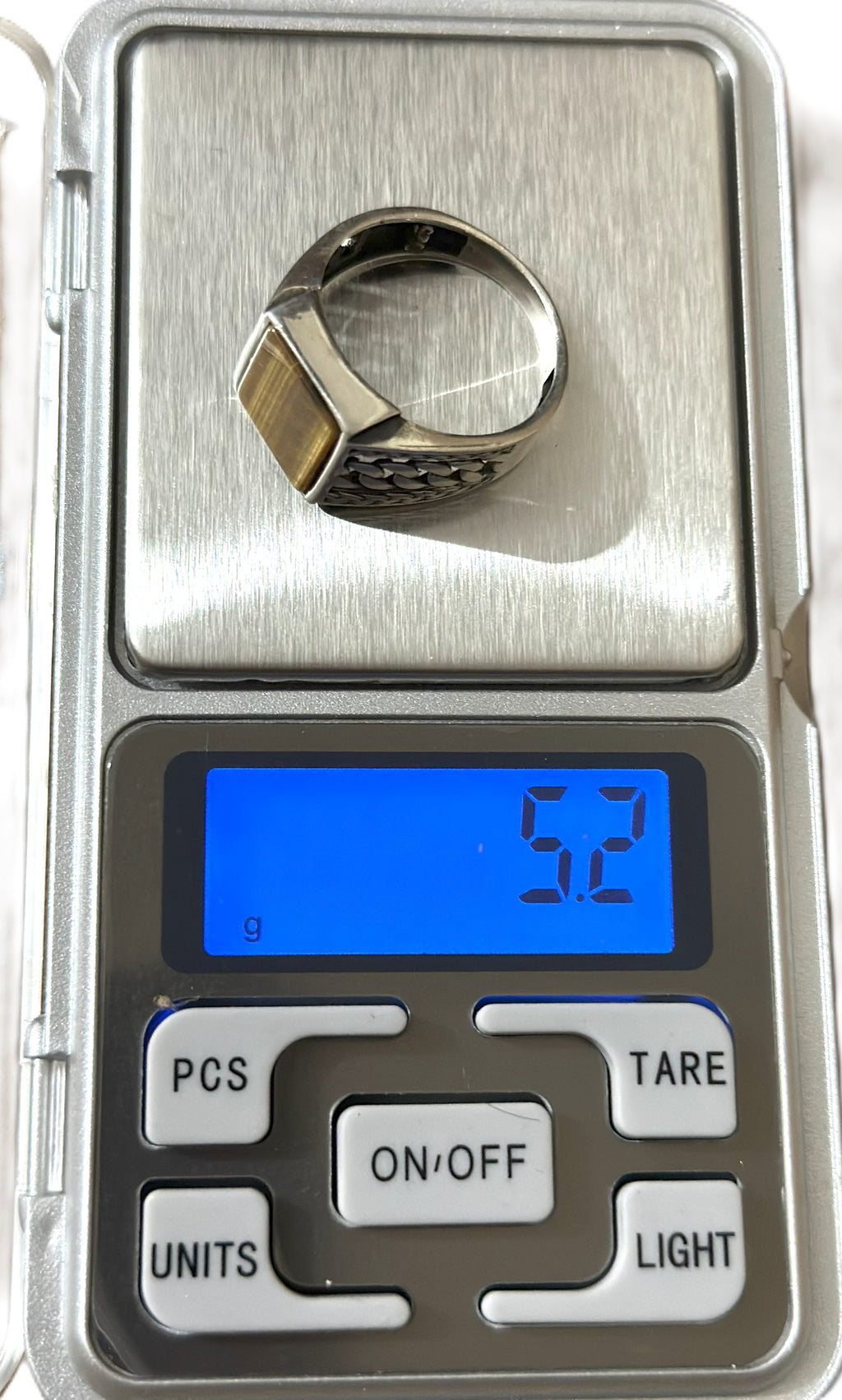 Heritage Ottoman Stone Ring (Pure Chandi 925)