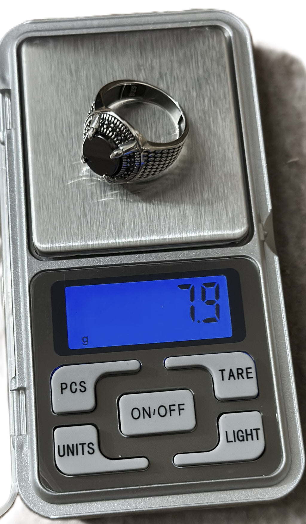 Sterling Silver Turkish Signet Ring (Pure Chandi 925)