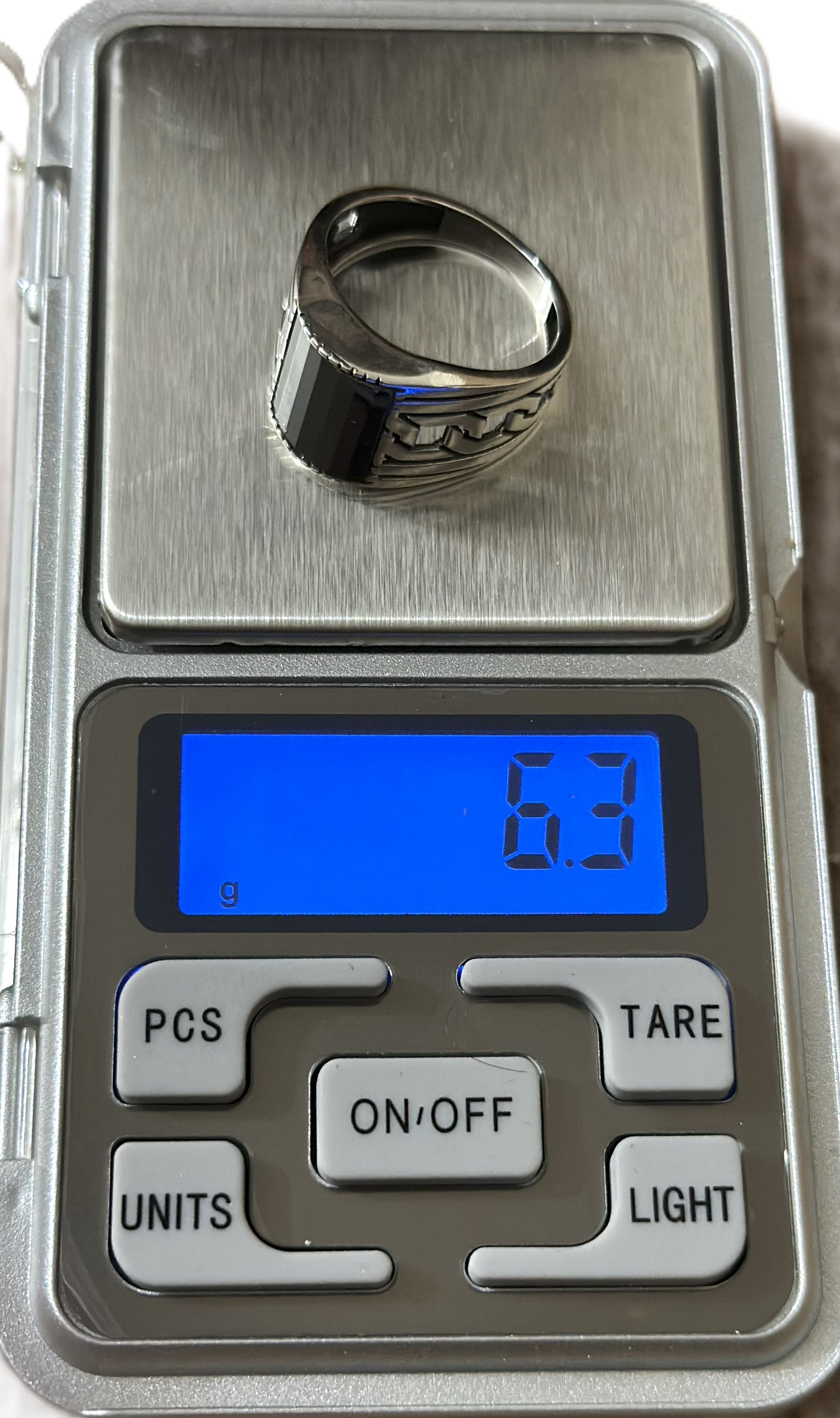 Vintage-Style Silver Ring (Pure Chandi 925)