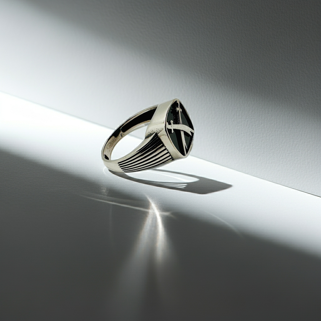 Ottoman Carnelian Ring (Pure Chandi 925)