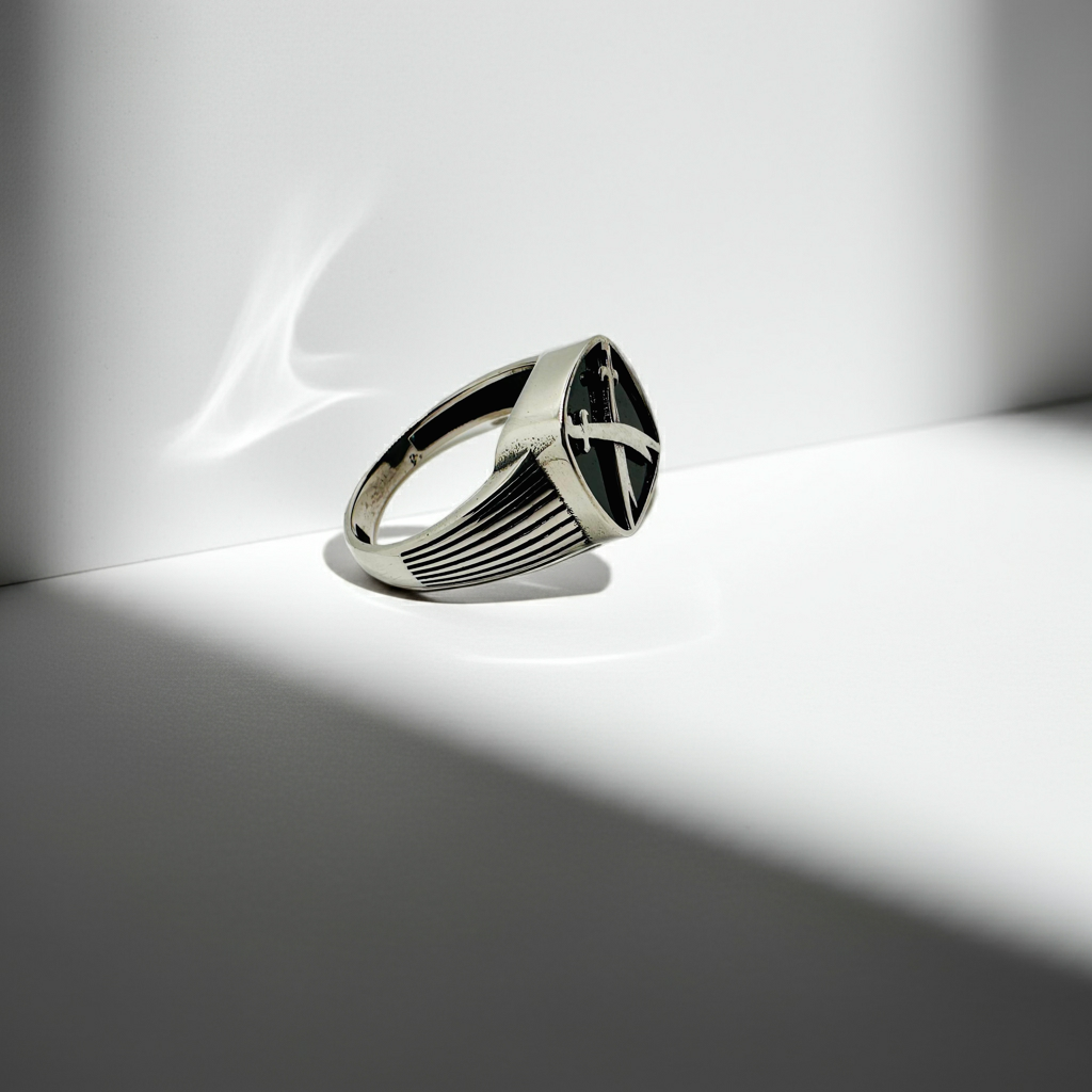 Ottoman Carnelian Ring (Pure Chandi 925)